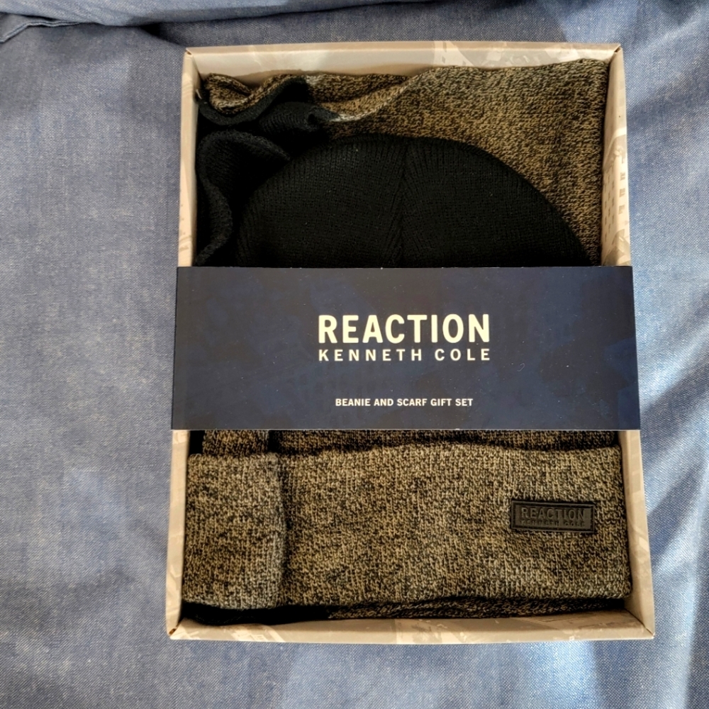 Kenneth Cole Hat and Scarf combo